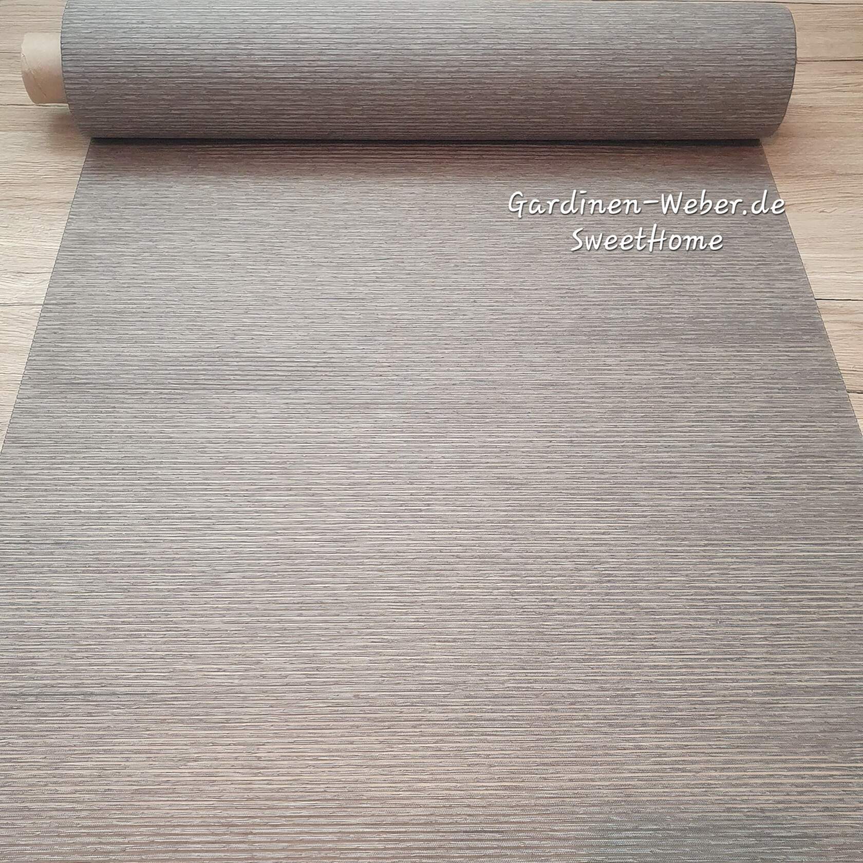 Flchenvorhang Stoff B-60 cm. taupe Bambus-Optik  SWEETHOME