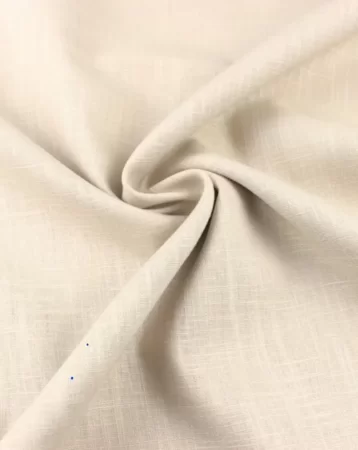 Leinestoff Dunkelsand 240gr/m 100% Breite 140 cm. beige